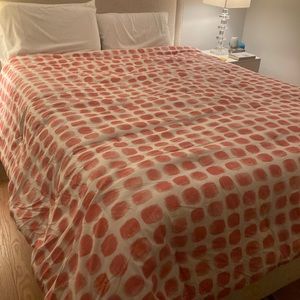 Kate Spade Comforter + Shams (queen)